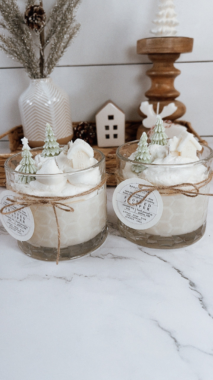 3 Wick Winter Scene Candle