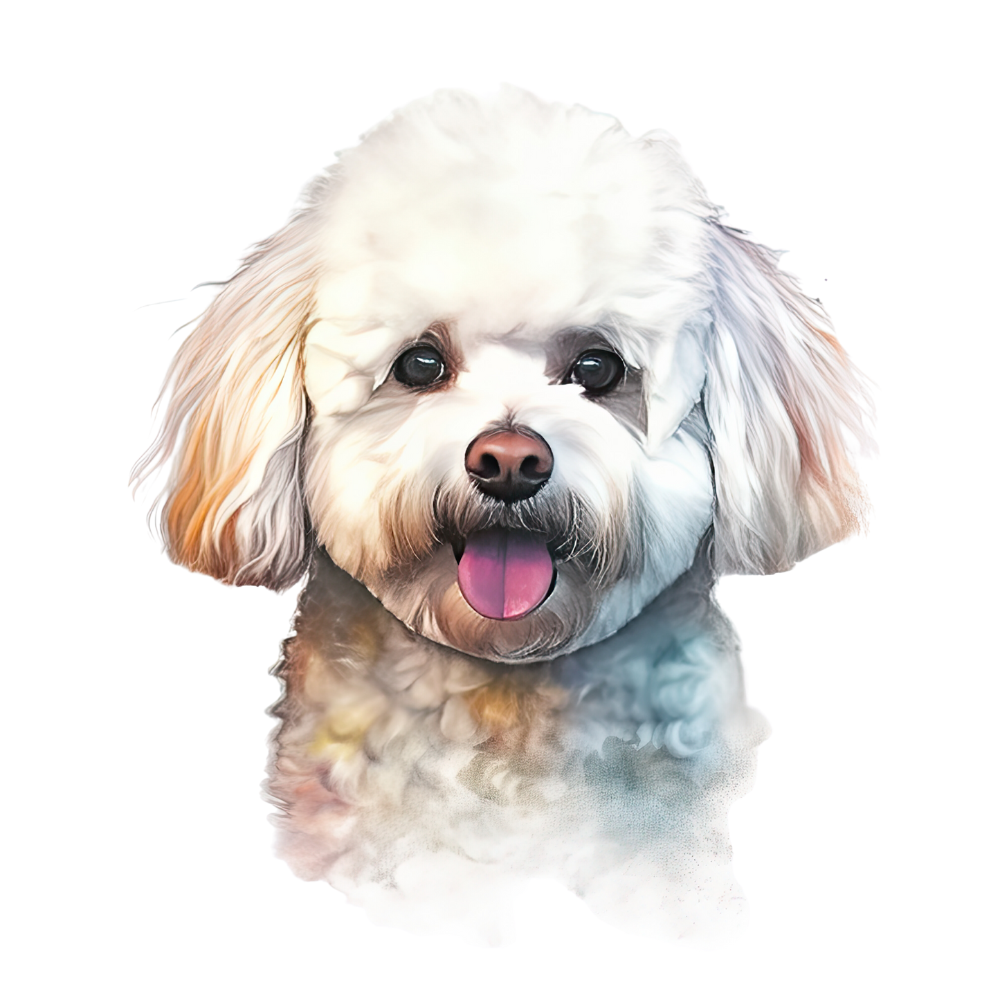 Dog Label Candle