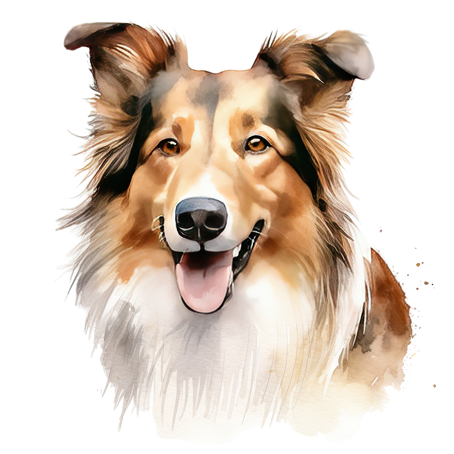 Dog Label Candle