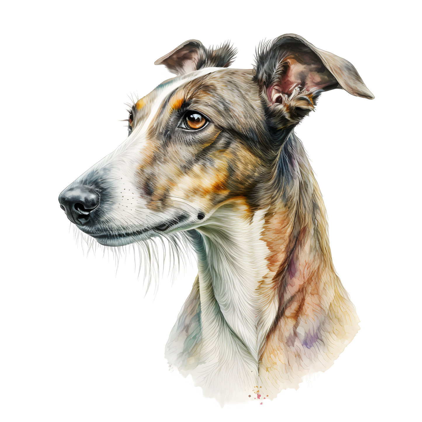 Dog Label Candle