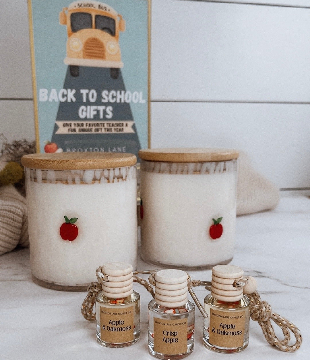Back To School Diffusers w/ Apple Embeds