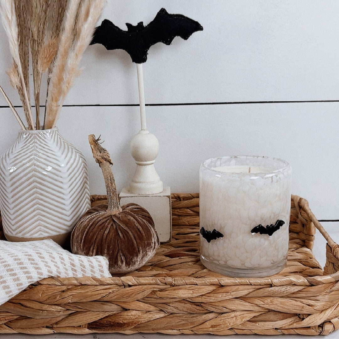 Bat Confettin Icon Glass