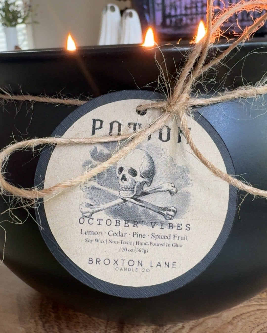 Cauldron Candle