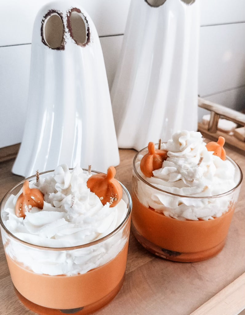 3 Wick Pumpkin Dessert Candle