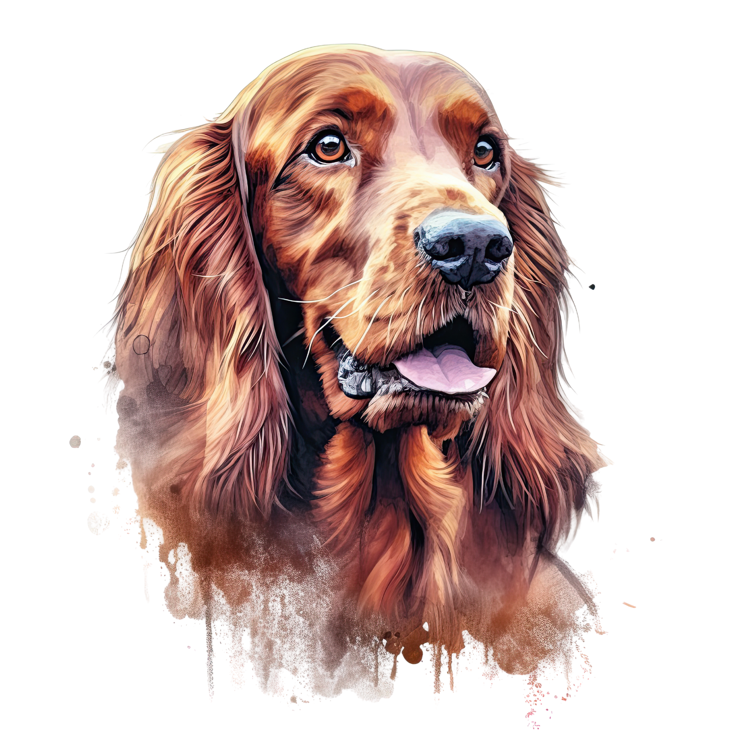 Dog Label Candle