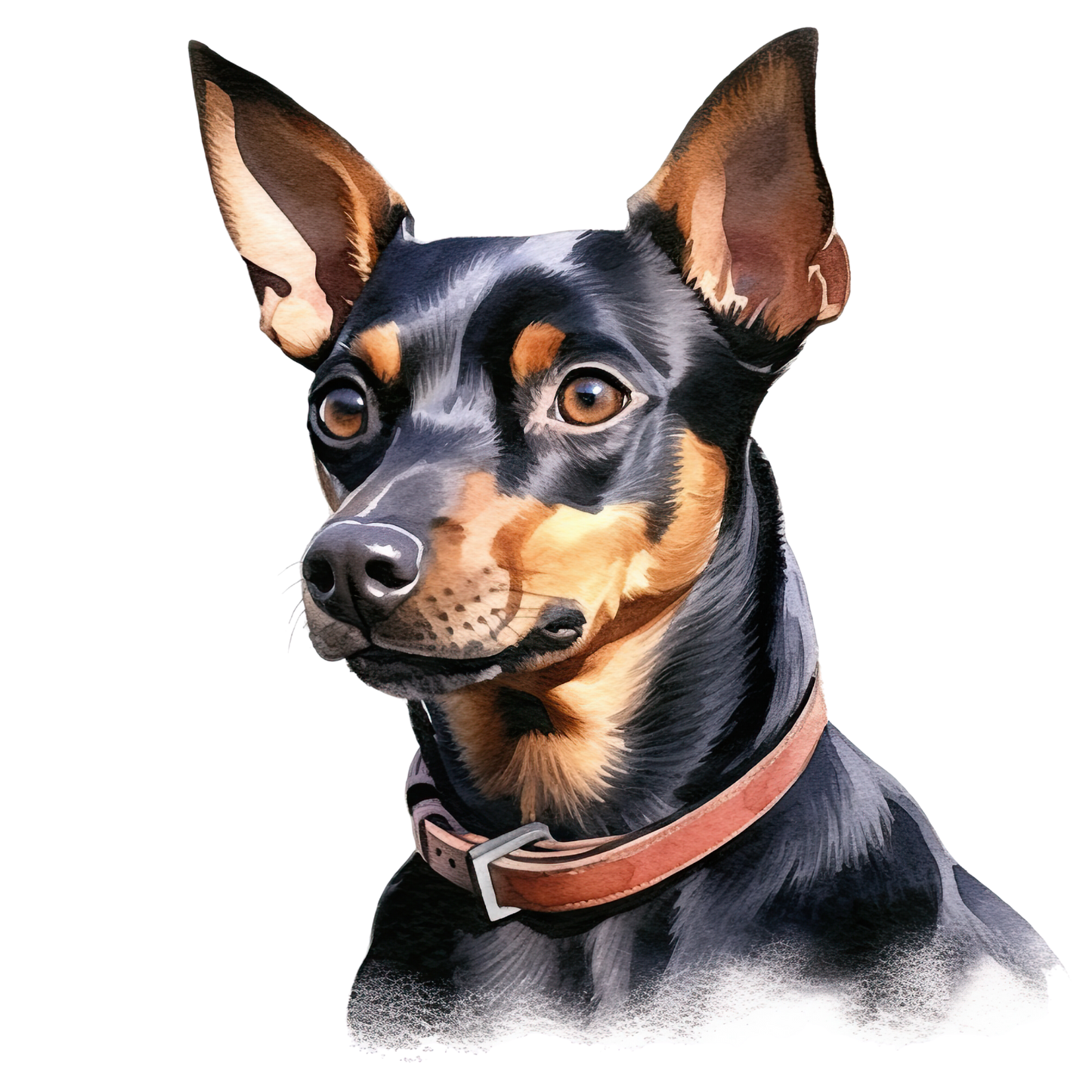 Dog Label Candle