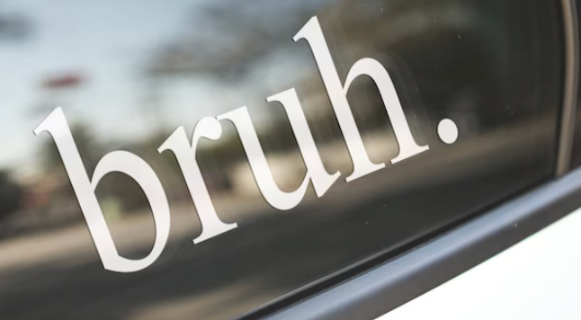 Word Decals - (Vehicle Exterior Window)