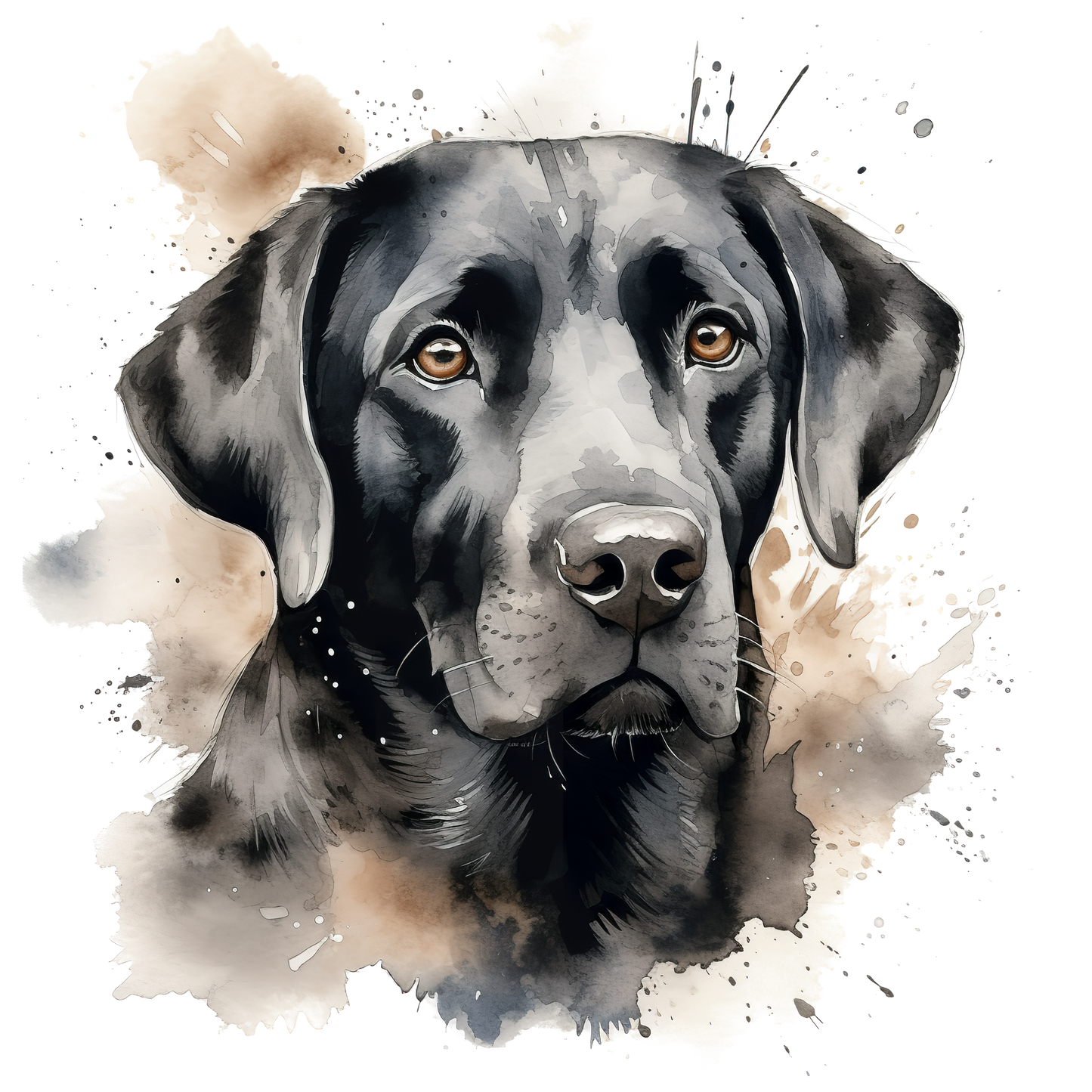 Dog Label Candle