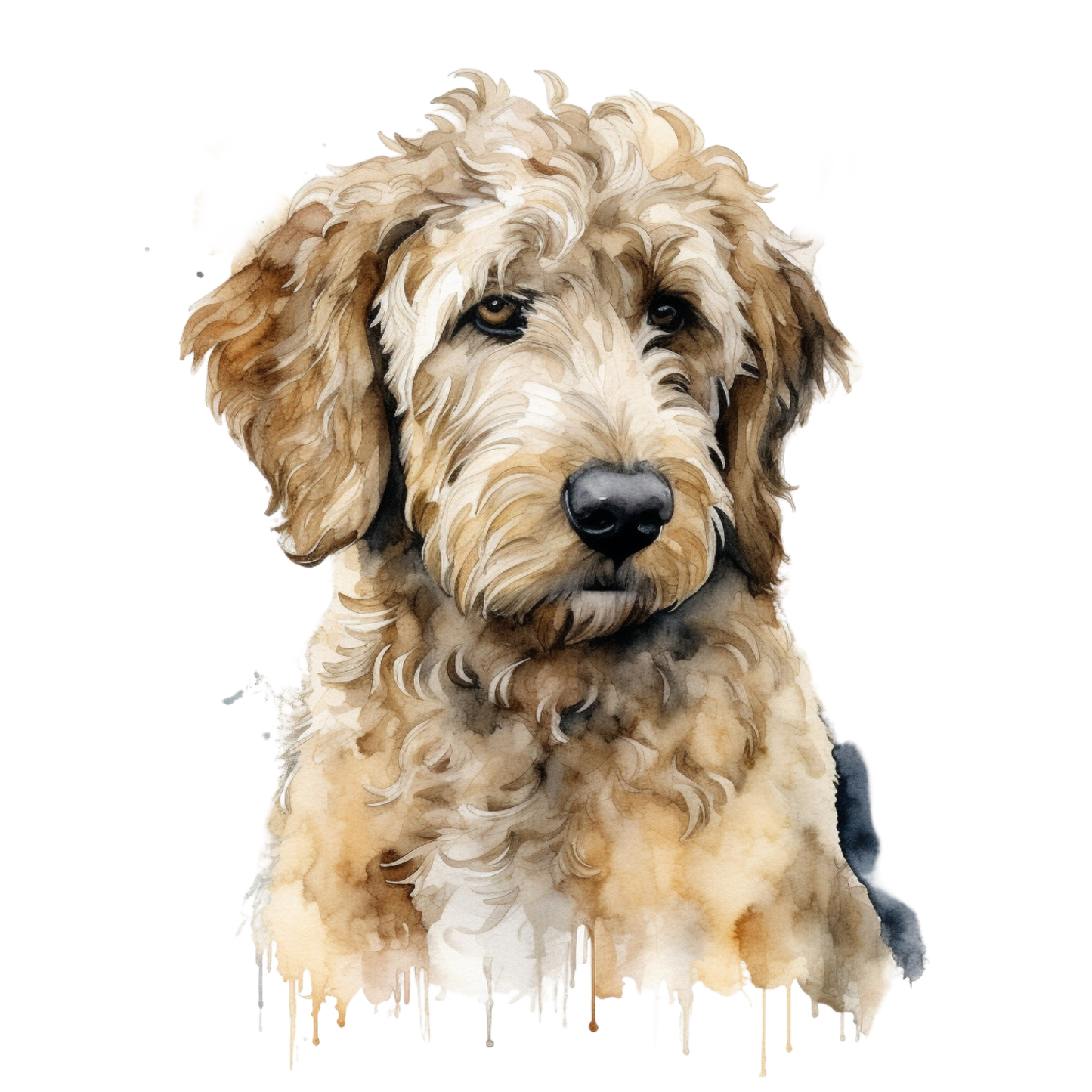 Dog Label Candle