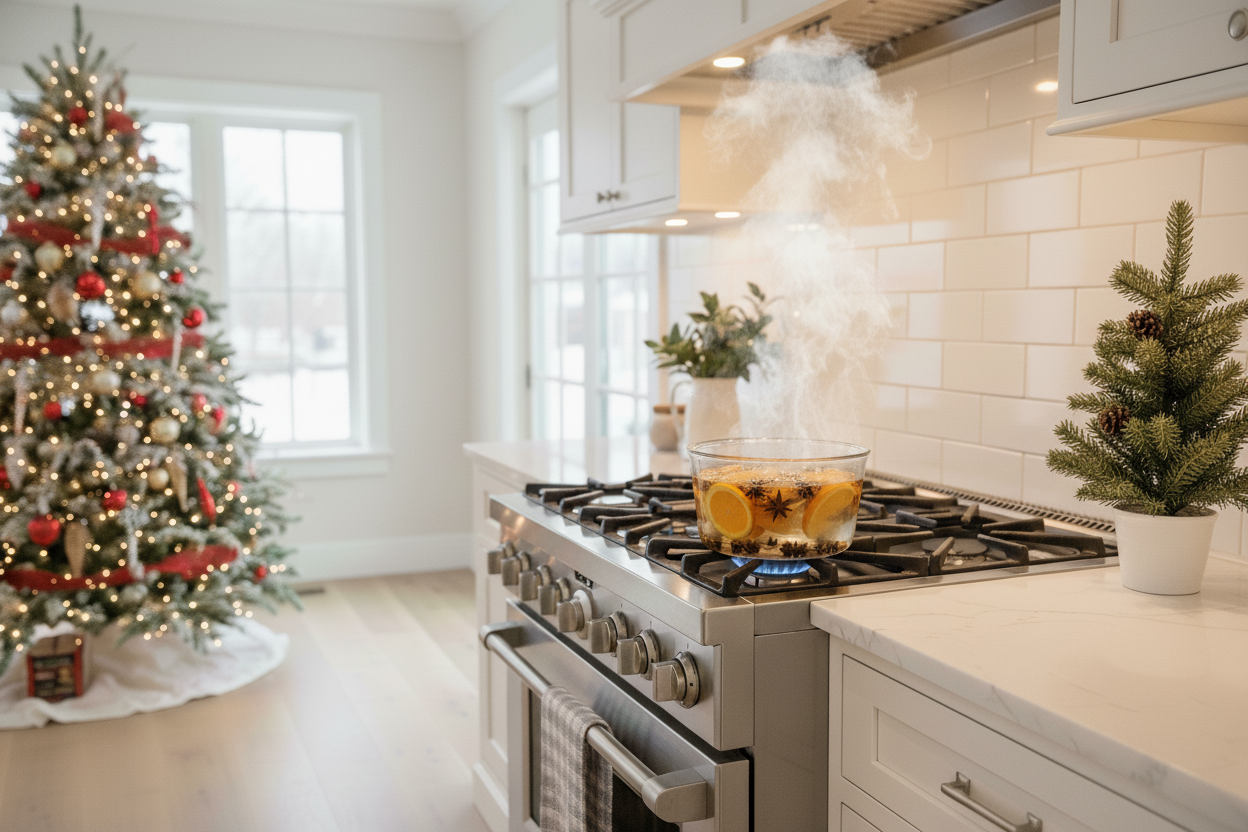 perfect, dont touch anything except make the outside through the windows look like a winter wonderland