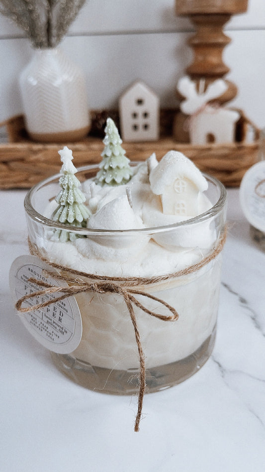 3 Wick Winter Scene Candle