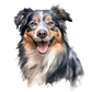 Dog Label Candle
