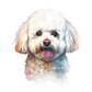 Dog Label Candle