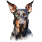 Dog Label Candle