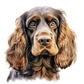 Dog Label Candle