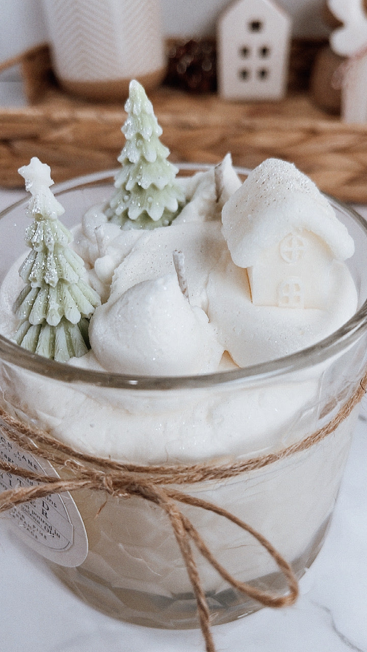 3 Wick Winter Scene Candle