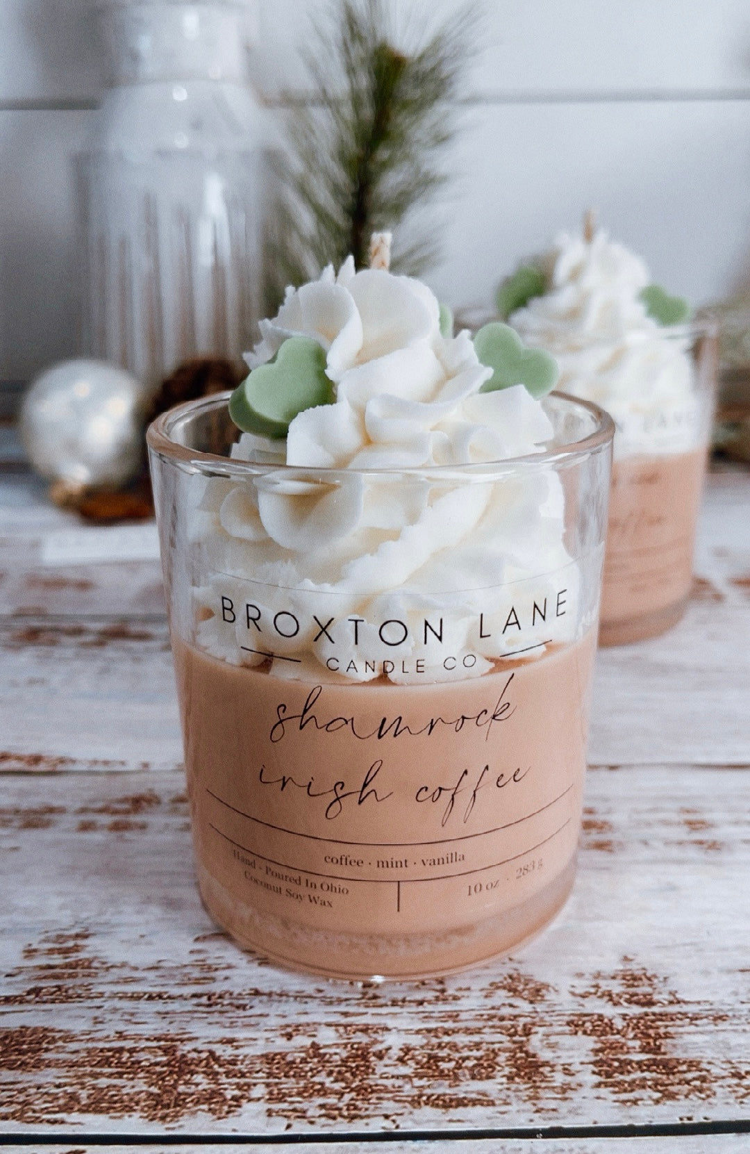 Shamrock Irish Coffee Candle