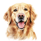 Dog Label Candle