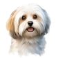 Dog Label Candle