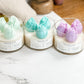 Rainbow Tulip Candle