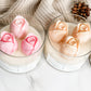 Rainbow Tulip Candle