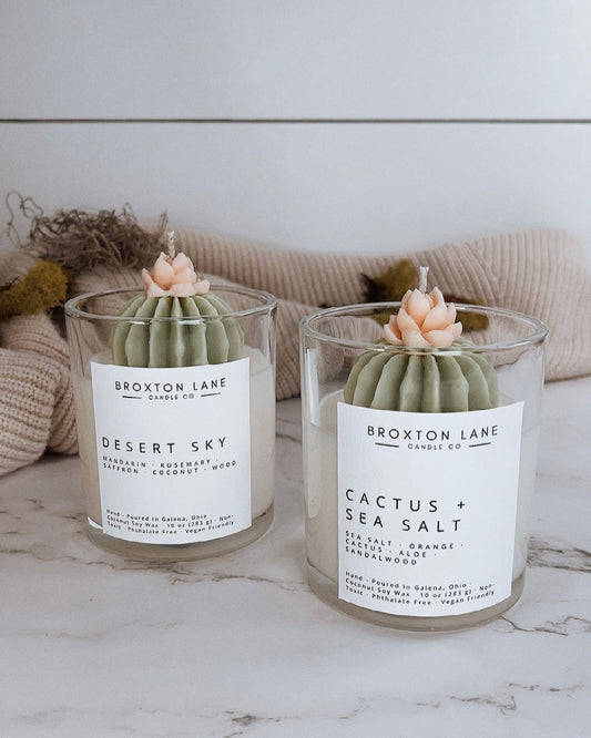 Cactus Candle (10 oz)