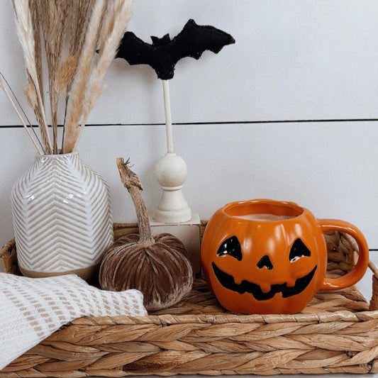 Pumpkin Mug Candle - Limited