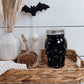 Black Skull Candle