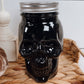 Black Skull Candle