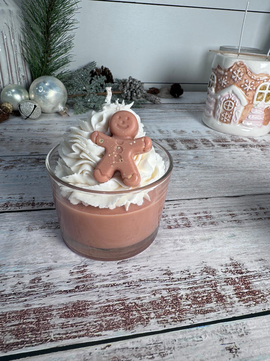 Gingerbread Dessert Candle - Small