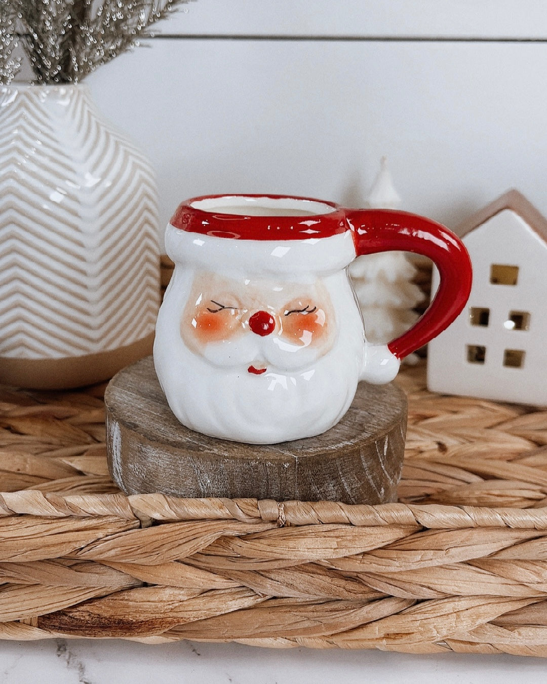 Mini Santa Candle