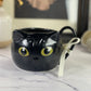 Black Cat Appearing Eyes Vessel