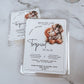 Broxton Lane candle packaging with lion and monkey design on a marble surface