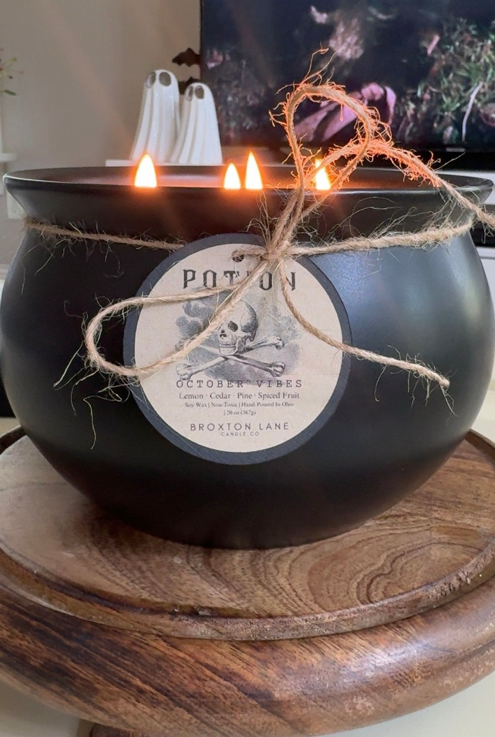 Cauldron Candle