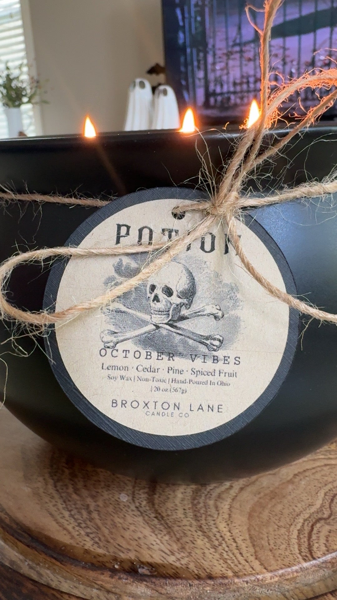 Cauldron Candle