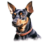 Dog Label Candle