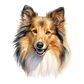 Dog Label Candle