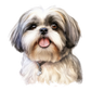 Dog Label Candle