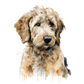 Dog Label Candle